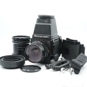 【美品】Mamiya マミヤ RB67 PRO S SEKOR C 127mm F3.8 付属品多数 #2026