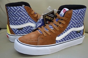 新品未使用 VANS VAULT バンズ GORE-TEX ゴアテックス Sk8-HI スケートハイ パープル ブラウン 税込17,600円 US10.5 28.5センチ 送料無料