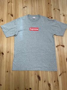 Supreme ボックスロゴ シュプリーム　GREY L