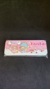 Kiki&Lala キキ&ララ 缶ペンケース サンリオ ペンケース 筆箱 未使用品