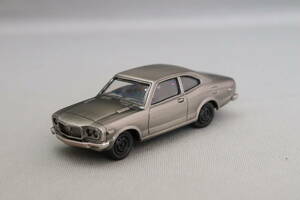 コナミ 絶版名車コレクション D.C.バージョン マツダ サバンナ GT RX-3（S124A）1972 いぶし銀　1/64スケール