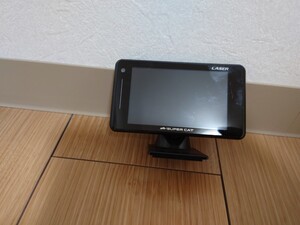 極美品 YUPITERU ユピテル GS203 新型光オービス(レーザー式移動オービス)対応3.6型液晶GPS内蔵レーザー＆レーダー探知機