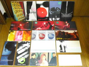8cmCD16枚セットglobe FEEL LIKE DANCE FREEDOM LOVE AGAIN DEPARTURES FACES PLACES STILL PERFUME FACE JOY IS THIS SWEET/8cm小室哲哉