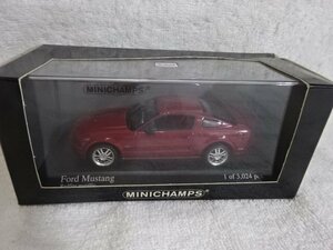 ★中古品★MINICHAMPS Ford Mustang 1/43