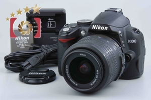 【中古】Nikon ニコン D3000 レンズキット