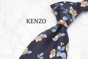 【美品】KENZO ケンゾー A-449 イタリア製 ブランド ネクタイ 良品 古着 卸 USED オールド SILK