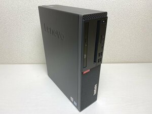 送料込み■Thinkcentre M720s スリムPC Windows10Pro Core-i3 9100/メモリ8GB/新品SSD240GB/ストレージHDD1TB/DVDマルチ/Windows11Pro