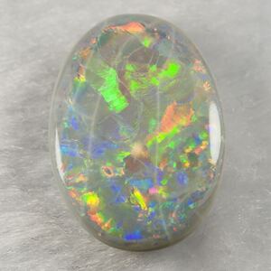 大粒13.10ct/天然ブラックオパール/ルース/サイズ21.9x16.0x6.1mm/オーストラリア産/天然石/天然オパール