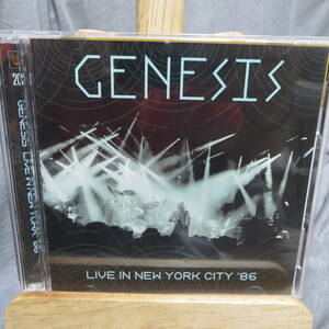 中古CD２枚組、GENESIS、ジェネシス、ライヴインNYC 1986、インビジブルタッチツアー、フィルコリンズ