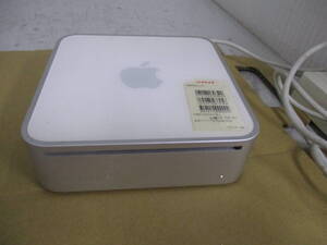 【中古品】Apple アップル Mac mini A1283 ★通電確認 + アダプタA1105ー85Wケーブル付★ No:A-220