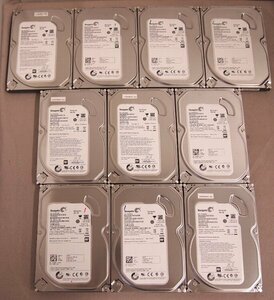 NoT537☆Seagate Barracuda ST250DM000 3.5インチHDD10台セット！ 250GB/7200RPM/完全消去確認済み/業者様向け/ジャンク品扱い☆