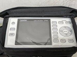 ☆中古美品☆LEADER リーダー電子 シグナルレベルメーター アンテナチェッカー LF965 デジタル放送4K/8K衛星デジタル放送地上波／CATV a