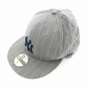 ニューエラ NEW ERA 59FIFTY キャップ ヤンキース ウール 7 3/8 58.7cm グレー /UO 1109 メンズ