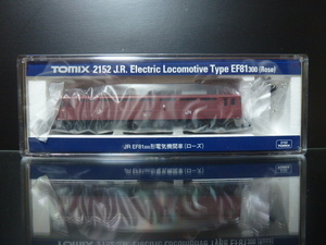 20●●TOMIX 2152 JR EF81形300番台 電気機関車 （ローズ） 旧製品 ●●