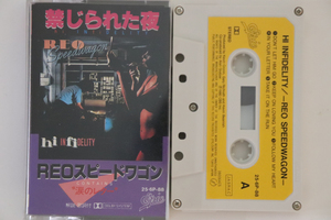 Cassette Reo Speedwagon 禁じられた夜 Hi Infidelity 256P88 EPIC /00110