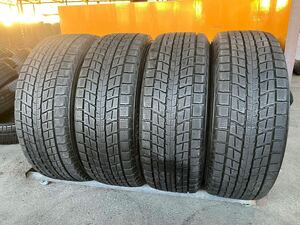 【5283】235/55R19 4本セット冬タイヤバリ山DUNLOP WINTERMAXX SJ8【2020年】