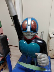 昭和レトロ 当時物 仮面ライダー1号 ムーバー 遊園地デパート屋上 100円遊具石森プロ 検索乗り物超合金ポピージャンボマシンダーソフビ怪人