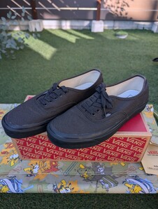 VANS AUTHENTIC 44 D Anaheim Factory Ogbl/Ogb オールブラック オーセンティック サイズ 10 （２８cm）