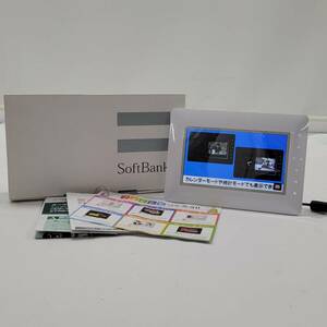 ★【在庫処分価格】PhotoVision SoftBank 003HW ホワイト デジタルフォトフレーム ソフトバンク フォトビジョン 美品☆T05-553Ｄ