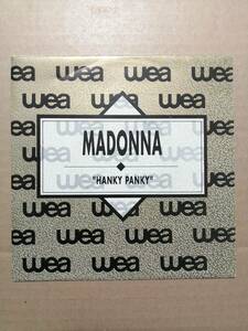 【スペイン盤非売品プロモ7”】Madonna Hanky Panky マドンナ　ハンキー・パンキー