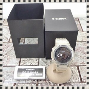 【 美品 】 カシオ G-SHOCK GA-2100SKE-7AJF クォーツ スケルトン アナデジ 48.5mm メンズ CASIO Gショック