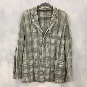 ISSEY MIYAKE イッセイミヤケ ジャケット 3つボタン グレー系 1 [PT15144]