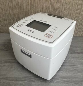 小樽店【中古品】【通電確認済み】11-30 MITSUBISHI 三菱 IHジャー 炊飯器 炭炊釜 本体 2021年製 NJ-KSE10C ホワイト