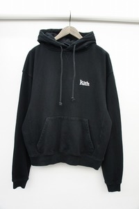 20AW KITHキス Williams III Hoodie コットン スウェット パーカー プルオーバー KH2386 ブラック黒228N