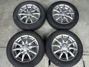 212-610　SIBILLA　アルミホイール＆ラジアルタイヤ　155/65R13　2018-19年　4本セット　個人宅発送不可商品