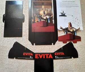 未使用新品　MADONNA　マドンナ　EVITA　エビータ　US製 SIRE 宣伝用 ディスプレイスタンド　 3D 立体的