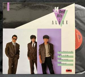 LP【香港記念盤 14 Best hits ALFEE】ジ・アルフィー