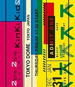 【中古】 2015-2016 Concert KinKi Kids (通常仕様) [Blu-ray]