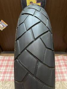 中古MCタイヤ 2022年製造 DUNLOP TRAILMAX MIXTOUR 120/70R19 ダンロップ トレイルマックス 120 70 19 3122 K4985