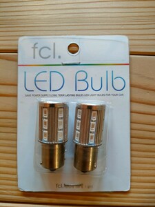 新品未使用 fcl. LEDブレーキランプ S25 レッド 23連 SMD エフシーエル LEDバルブ シングル 赤 FLED-S2523RS 