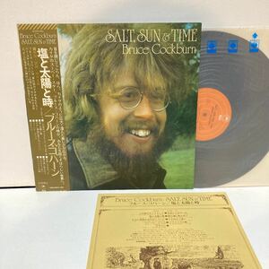 帯付LP ブルース・コバーン 塩と太陽と時 BRUCE COCKBURN Salt, Sun & Time 日本独自ジャケ？