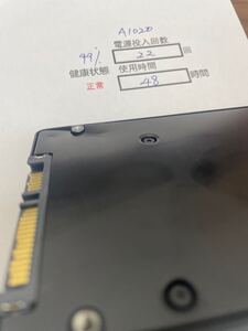 【ジャンク】A1020/中古品SSD/SAMSUNG PM863a/480GB/2.5インチ SATA /動作確認済み/返品返金対応/納品書発行可(商品説明文ご確認下さい)