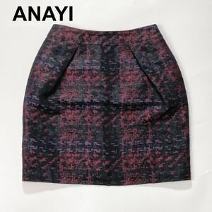 ANAYI アナイ スカート 38 M レディース B112405-101