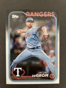 Topps MLB 2024 SERIES 1 #171 JACOB DEGROM ジェイコブ・デグロム Texas Rangers テキサス・レンジャーズ