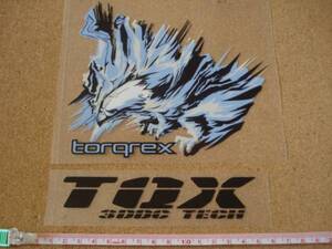 １点！ＴＯＲＱＲＥＸトルクレックス抜きステッカー２枚セット①