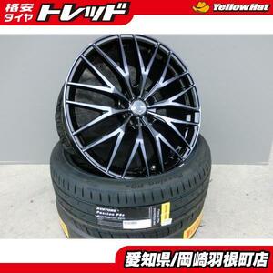 245/40R20 新品 輸入 タイヤ ホイール 4本 SET VENES 20インチ 8.5J ET35 30系 アルファード ヴェルファイア インチアップ 岡崎