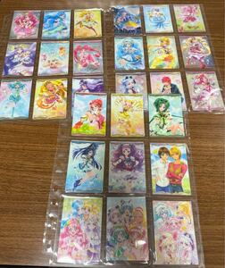 プリキュアウェハース 1〜8コンプリート リフィル付き 未開封あり ワンオーナー