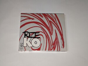 RIZE『K.O』初回限定盤 CD+DVD スリーブケース仕様