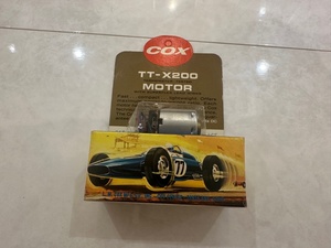 ☆COX TT-X200 モーター　MOTOR LOTUS FORD GT CHAPARRAL コックス　SLOT CAR 未使用☆