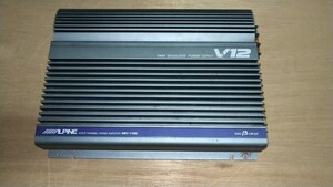 ALPINE 4/3/2CHANNEL AMPLIFIER MRV-F400 V12 パワー アンプ ジャンク品