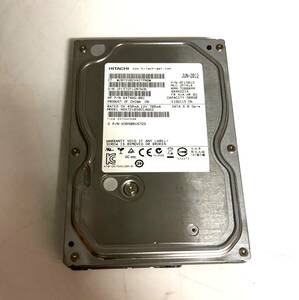 【中古動作品】3.5 SATA HDD５００GBh★HITACHI 