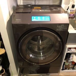 美品　東芝　ZABOON TW-127XP1L ドラム式 洗濯乾燥機 洗濯12k 乾燥6k