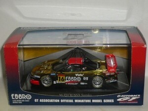 ☆1/43 EBBRO JGTC 2004 M-Tech NSX No.16 金