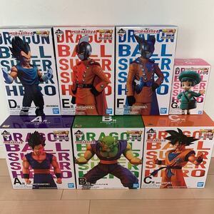 送料無料一番くじドラゴンボール超スーパーヒーローA賞孫悟飯B賞ピッコロC賞孫悟空D賞ベジータE賞ガンマ1号F賞ガンマ2号G賞パンフィギュア