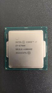 CPU インテル Intel Core I7-6700K プロセッサー 中古 動作未確認 ジャンク品 - A479