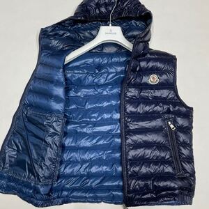 M相当/2 美品 MONCLER PATRICK GILET モンクレール ダウンベスト パーカー 